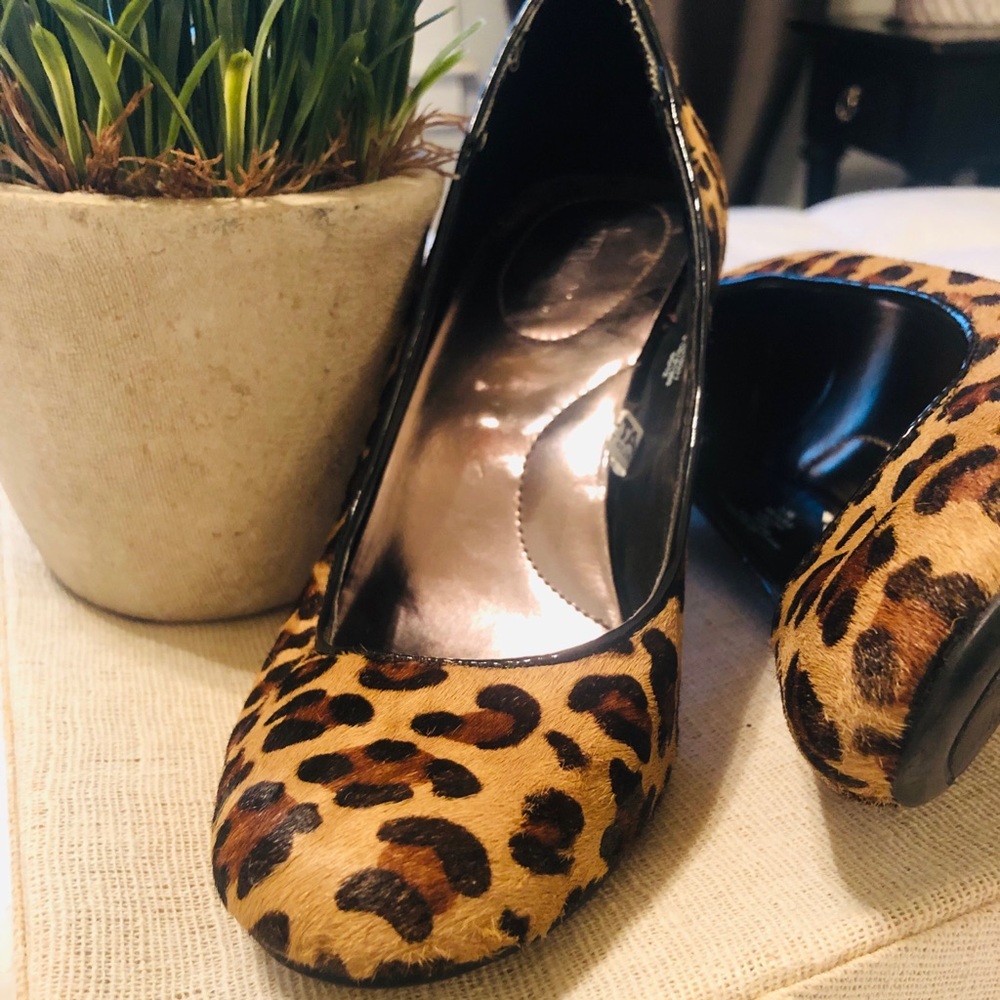 2 for $15. Leopard print Merona pumps
